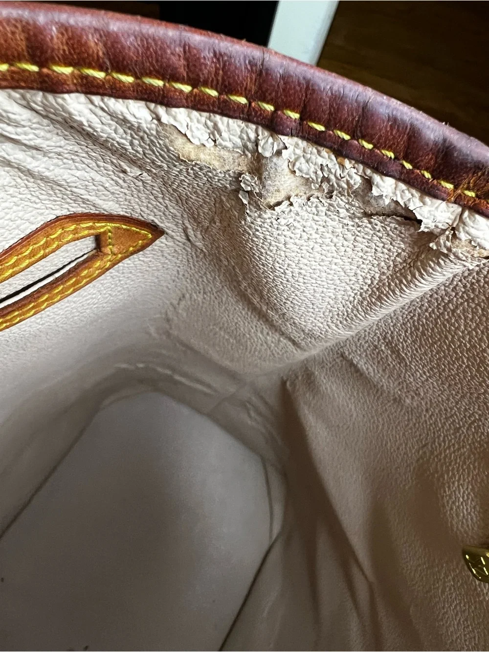 Louis Vuitton Vintage Monogram Bucket GM Shoulder Bag 2001 w/ Dust Bag
